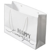 Grand Sac Cadeau Joyeux Kwanzaa (Devant Angle)