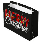 Grand Sac Cadeau Joyeux Noël (Dos Angle)