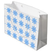 Grand Sac Cadeau Joyeux Noël (Dos Angle)