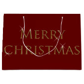 Grand Sac Cadeau Joyeux Noël (Devant)