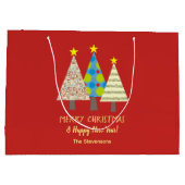 Grand Sac Cadeau Joyeux Noël (Dos)