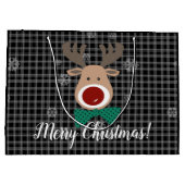 Grand Sac Cadeau Joyeux Noël ! (Dos)