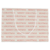 Grand Sac Cadeau Joyeux Noël vintage (Dos)