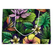 Grand Sac Cadeau Jungle (Devant)