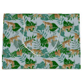 Grand Sac Cadeau Jungle exotique de Leo (Devant)