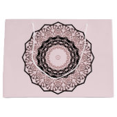 Grand Sac Cadeau Kaleidoscope, mandala (Devant)