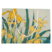 Grand Sac Cadeau Katsushika Hokusai - Grasshopper et Iris (Dos)