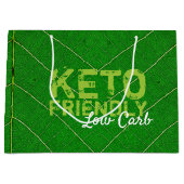 Grand Sac Cadeau Keto Friendly Low Carb (Devant)