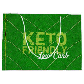 Grand Sac Cadeau Keto Friendly Low Carb (Dos)