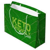 Grand Sac Cadeau Keto Friendly Low Carb (Dos Angle)