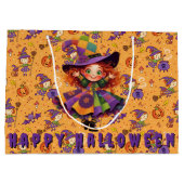 Grand Sac Cadeau Kids Little Witches  (Dos)