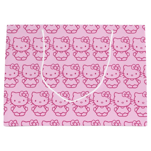 Grand Sac Cadeau Kitty (Devant)