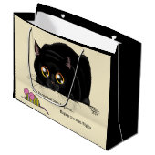 Grand Sac Cadeau Kitty Butt-Wiggle (Devant Angle)