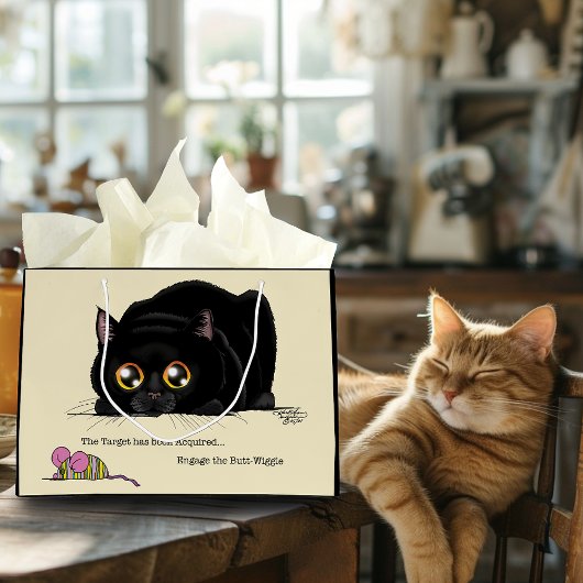 Grand Sac Cadeau Kitty Butt-Wiggle