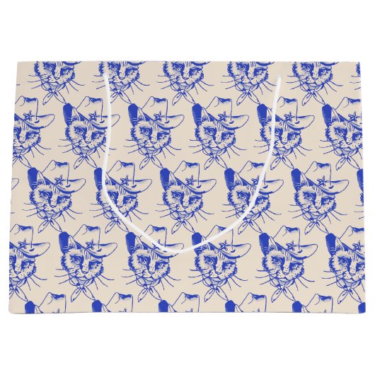 Grand Sac Cadeau Kitty Large Gift Bag (Devant)