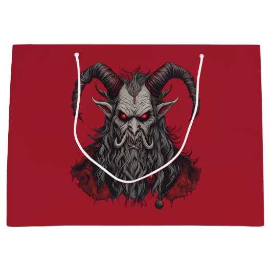 Grand Sac Cadeau Krampus (Devant)