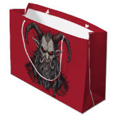Grand Sac Cadeau Krampus (Dos Angle)