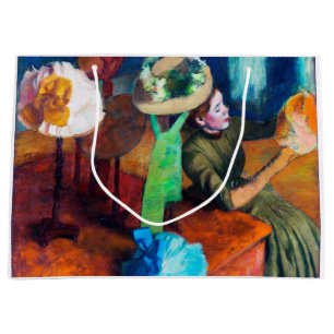 Grand Sac Cadeau La Boutique de chapeaux, Edgar Degas