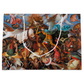 Grand Sac Cadeau La chute des anges rebelles, Pieter Bruegel Large (Devant)