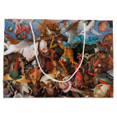 Grand Sac Cadeau La chute des anges rebelles, Pieter Bruegel Large (Dos)