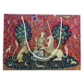 Grand Sac Cadeau La Dame et la licorne, Vue (Dos)