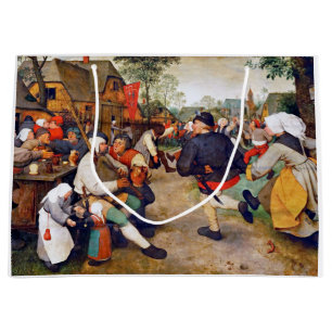 Grand Sac Cadeau La Danse Paysanne, Pieter Bruegel