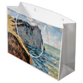 Grand Sac Cadeau La falaise d'Aval, Monet (Dos Angle)