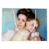 Grand Sac Cadeau La Jeune Mère, Cassatt (Dos)