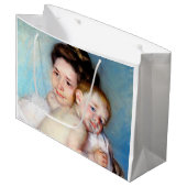 Grand Sac Cadeau La Jeune Mère, Cassatt (Devant Angle)