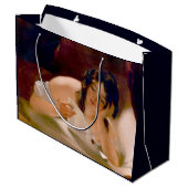 Grand Sac Cadeau La lettre d'amour (par Thomas Sully) (Dos Angle)