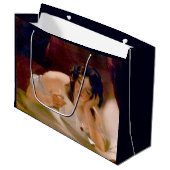 Grand Sac Cadeau La lettre d'amour (par Thomas Sully) (Devant Angle)