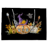 Grand Sac Cadeau La Maison des Pompiers haunted (Dos)