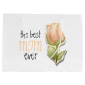 Grand Sac Cadeau La meilleure maman jamais (Dos)