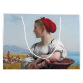 Grand Sac Cadeau La Moissonneuse, Bouguereau (Dos)