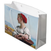 Grand Sac Cadeau La Moissonneuse, Bouguereau (Dos Angle)