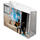 Grand Sac Cadeau La musique est le remède de l'esprit (Dos Angle)