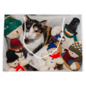 Grand Sac Cadeau Là où est le chat (Devant)