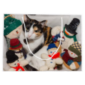 Grand Sac Cadeau Là où est le chat (Dos)