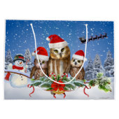 GRAND SAC CADEAU LA PETITE AIDE DE PÈRE NOËL (Dos)