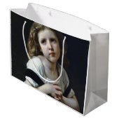Grand Sac Cadeau La Prière, Bouguereau (Dos Angle)
