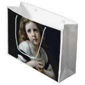Grand Sac Cadeau La Prière, Bouguereau (Devant Angle)