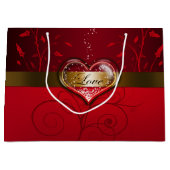 Grand Sac Cadeau La Saint Valentin (Devant)