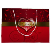 Grand Sac Cadeau La Saint Valentin (Dos)