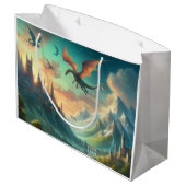 Grand Sac Cadeau La Terre du Dragon (Dos Angle)