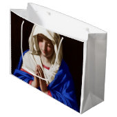 Grand Sac Cadeau La Vierge dans la prière, Sassoferrato (Devant Angle)