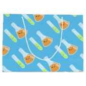 Grand Sac Cadeau Laboratoire scientifique de Kawaii (Dos)