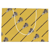 Grand Sac Cadeau Lacrosse (Dos)