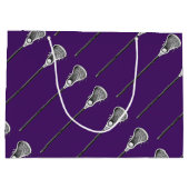 Grand Sac Cadeau Lacrosse Purple (Dos)