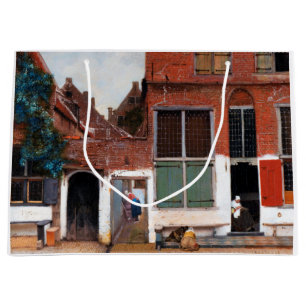 Grand Sac Cadeau L'Allée de Middelharnis, Johannes Vermeer