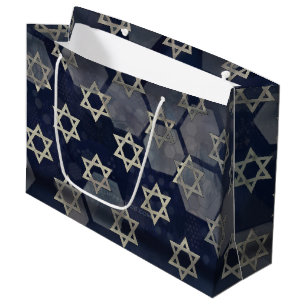 Grand Sac Cadeau l'ambiance forte de Hanukkah de SlipperyJoe's étoi